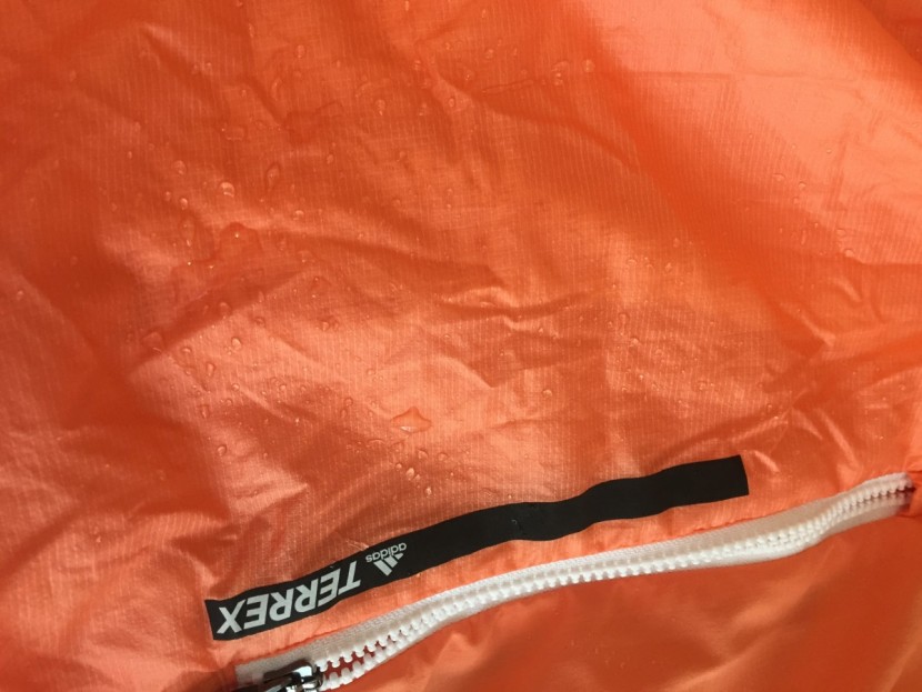 adidas outdoor agravic alpha shield hoodie for women - the agravic lacks a dwr finish, and doesn't handle light...