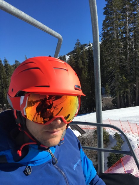 atomic nomad lf - nomad lf, matched well with the smith i/o 7 goggle.