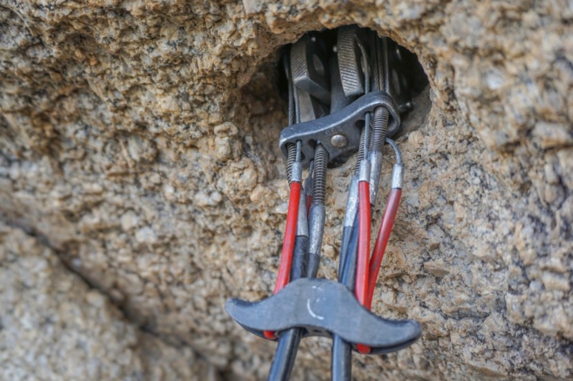 totem cam - nothing holds better in an asymmetrical pod than these cams.