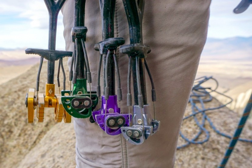 climbing cams - the black diamond c4 ultralight cams were the lightest in our review.