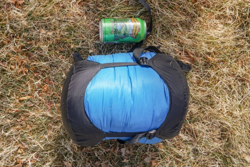 sea to summit talus ts iii - this bag comes with an excellent compression sack.