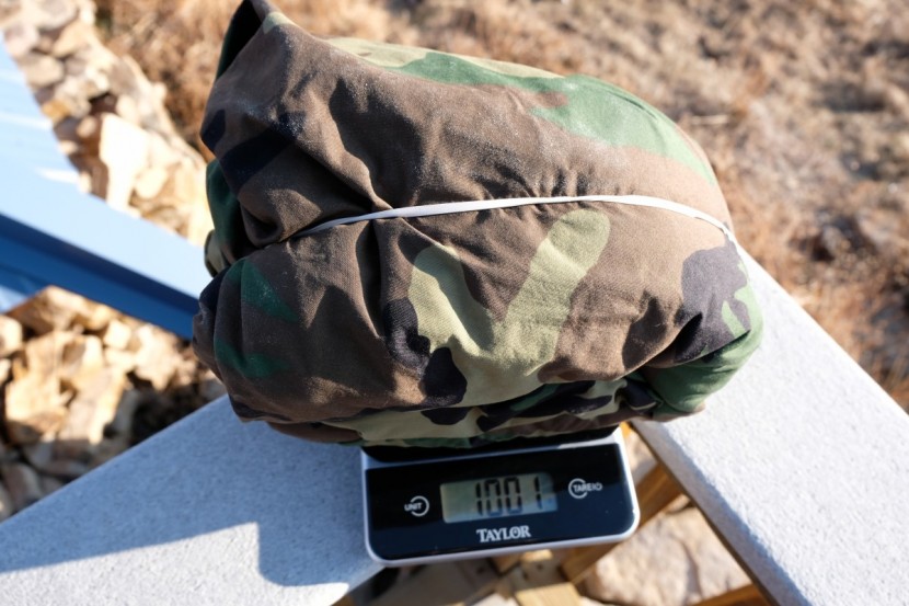 tennier woodland camouflage waterproof bivy cover - weighing in at over 2.2 pounds, the woodland was a supertanker.