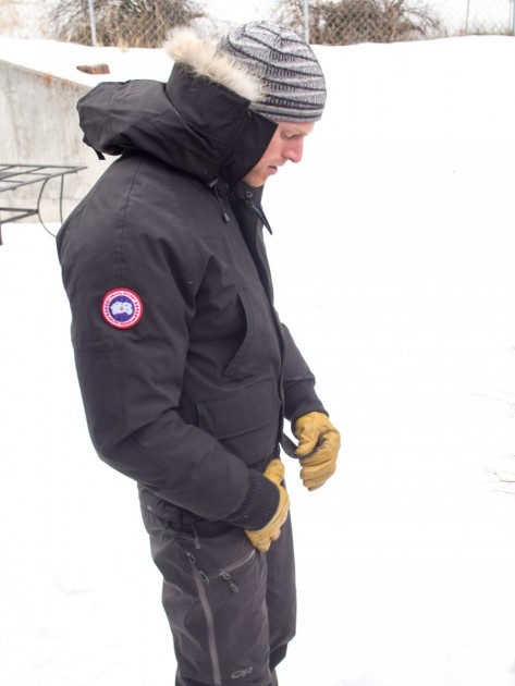 canada goose chilliwack bomber - the utilitarian style of this jacket is complemented by bombproof...