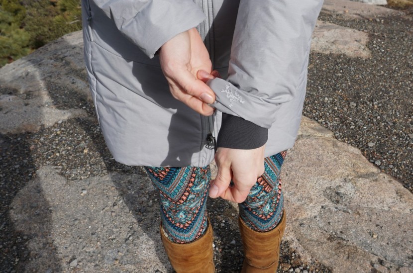 arc'teryx darrah - one of our favorite features on a winter jacket: internal nylon...