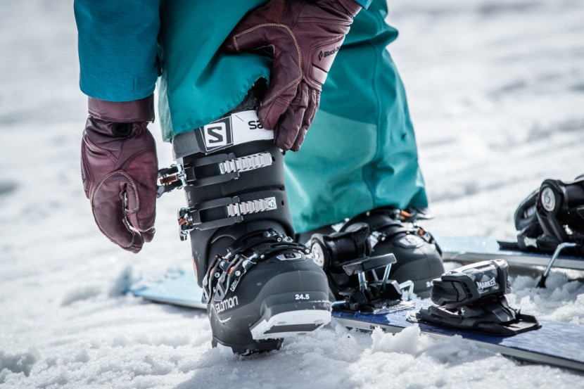 salomon x pro 100 for women - the salomon x pro 100 was the lightest boot in our test, coming in...