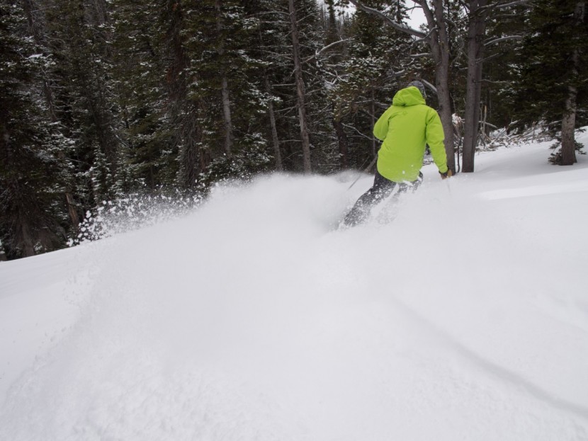 norrona lofoten gore-tex pro shell - the norrona lofoten in action on a powder day. for protection from...