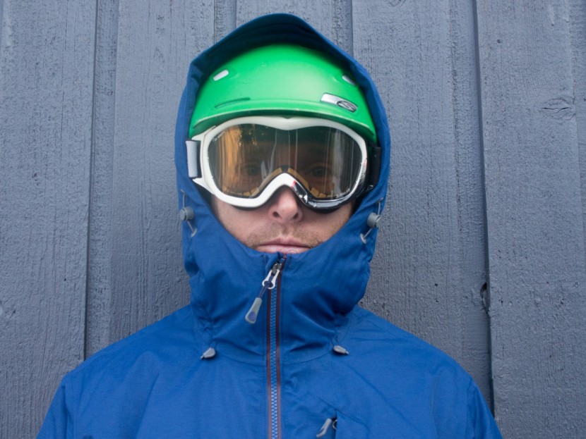 stio shot 7 - an excellent hood complements the stio's weather protection...