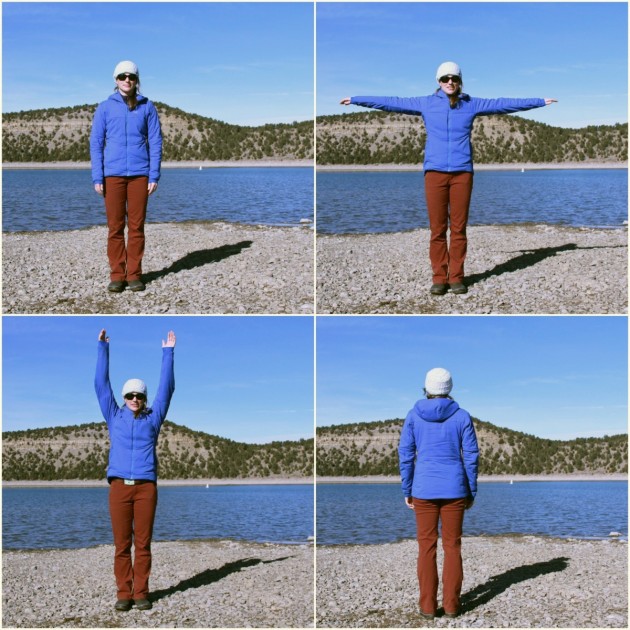 arc'teryx proton ar hoody - a look at the fit of this jacket.