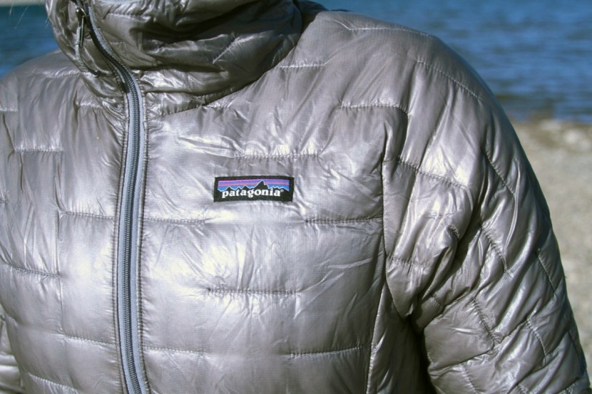 patagonia micro puff hoody for women - the baffles are not continuous and the stitching keeps the ample...