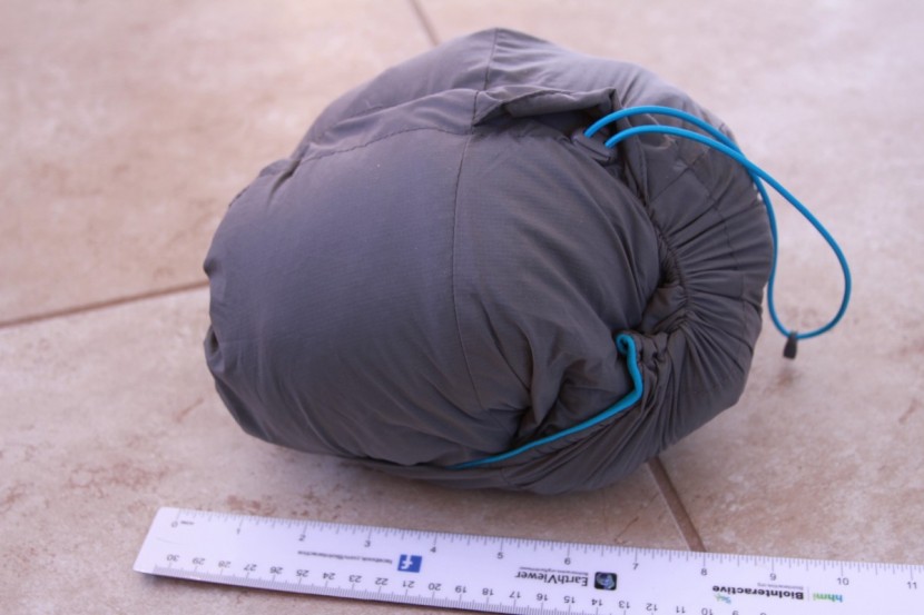 outdoor research ascendant hoody for women - while it doesn't have its own stow-away system, it still packs down...