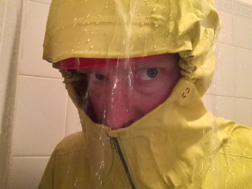 patagonia pluma - the wire-brimmed hood of the pluma was large enough to fully cover...