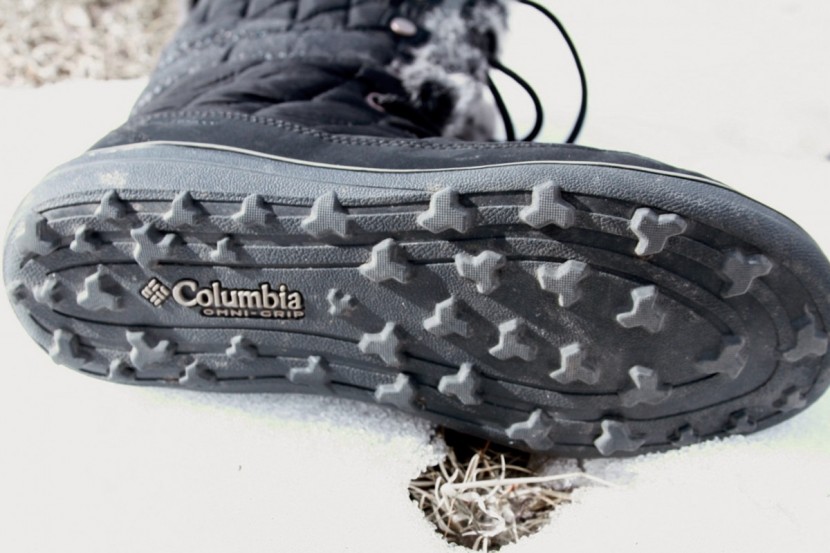 columbia heavenly omni-heat lace-up - the outsole is loaded with tri tipped lugs that bite the trail in...