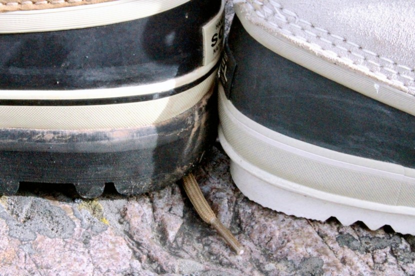 sorel tofino ii - the outsole of the caribou is much thicker than the tofino ii...
