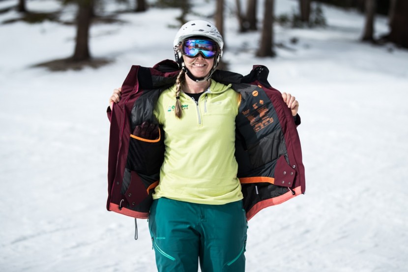 orage nina - the nina is loaded with great ski features including a large drop in...