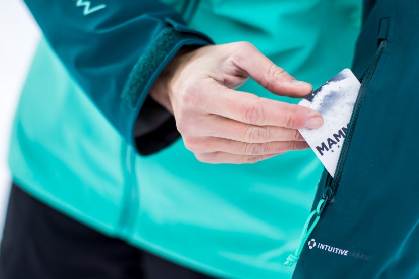 the billie coat's pass pocket.