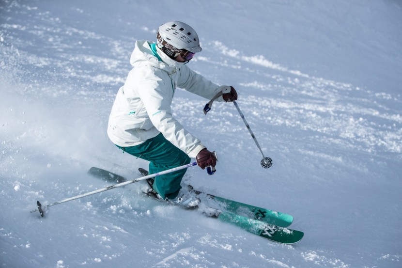 patagonia 3-in-1 snowbelle - we aren't big fans of white ski jackets, but can't help but admire...