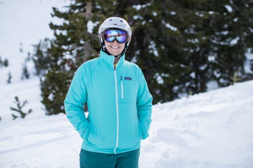patagonia 3-in-1 snowbelle - the snowbelle's inner jacket is now reversible. we prefer this side...