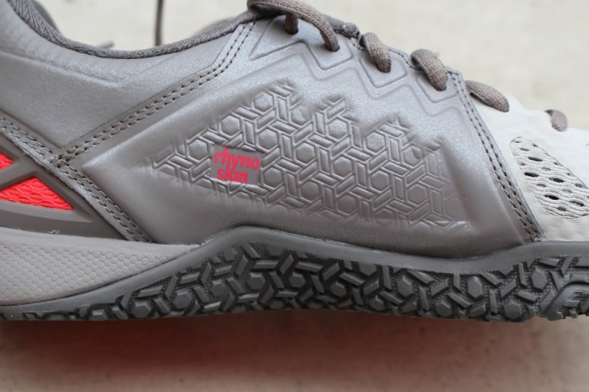 asics conviction x for women - the protective "rhynoskin" does keep the shoe from showing any...