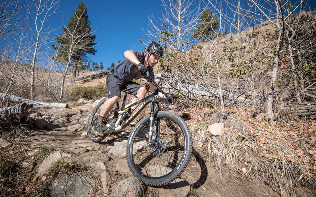 transition smuggler gx 2018 - this bike has the attitude and angles to get aggressive.