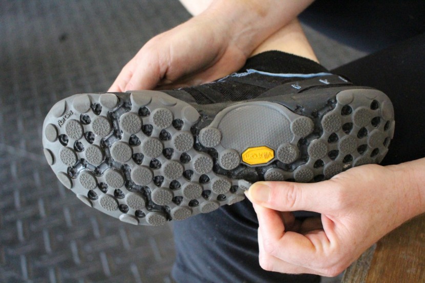 new balance minimus 10v1 trail for women - it only took two rope climbs to do a little damage to the minimus...