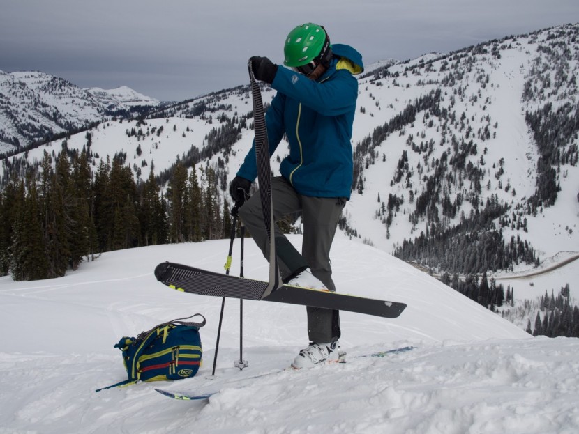 fritschi tecton 12 - for tracked up, high pressure spell, firm and chunky backcountry...