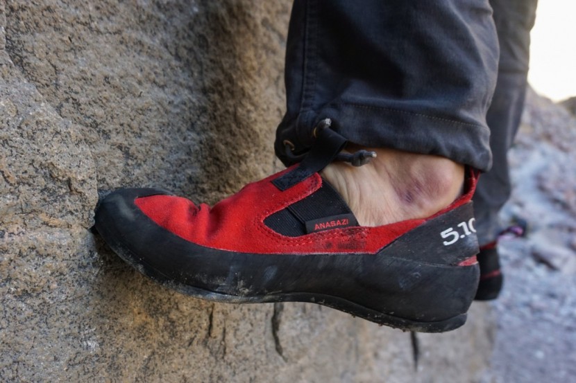 five ten moccasym - these shoes are very soft. while comfortable, this makes them a poor...