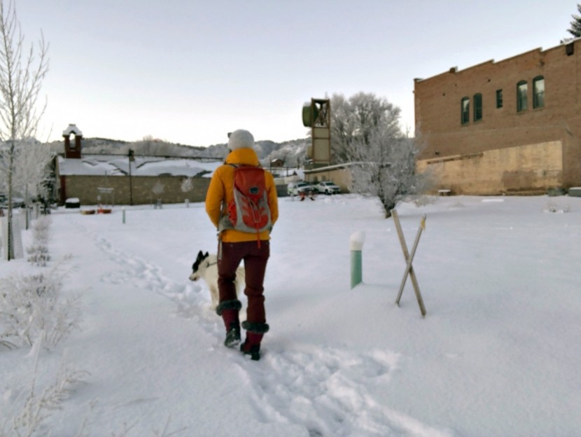 kamik momentum - wear this boot around town while walking the dog or getting the mail.