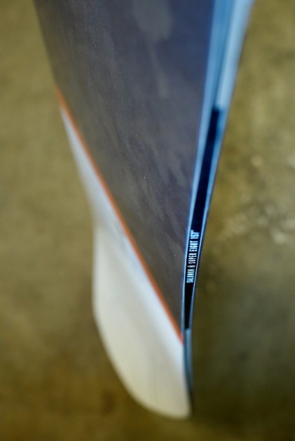 salomon super 8 - traditional camber and edge on the super 8