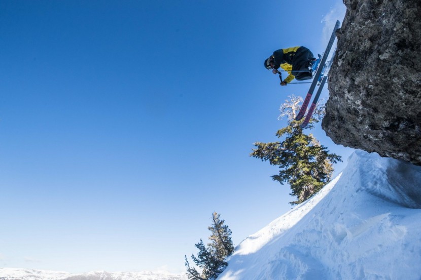 volkl mantra - dropping! still fun on the mantra.