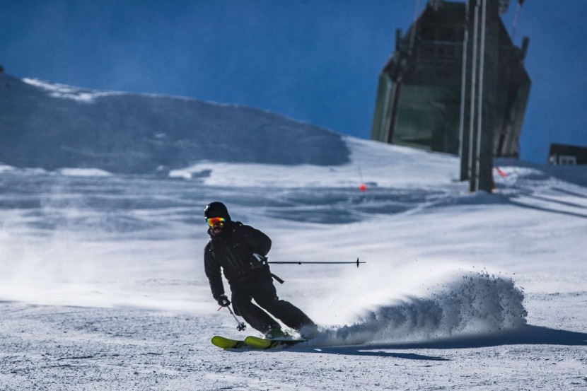 rossignol soul 7 hd - the soul 7 showing its carving ability.