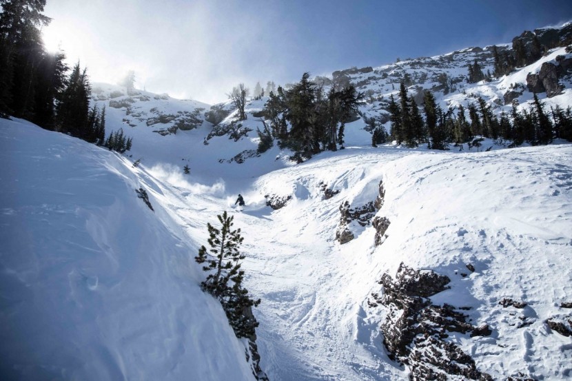 moment pb&amp;j - finding that one pocket of crossloaded soft snow when you have the...