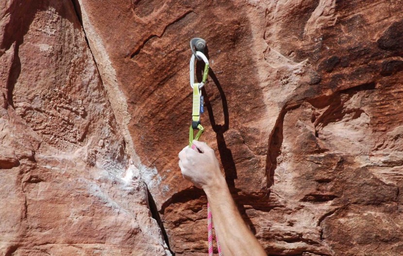 quickdraw - the bargate clips nice and fast, but the size of the carabiners is a...