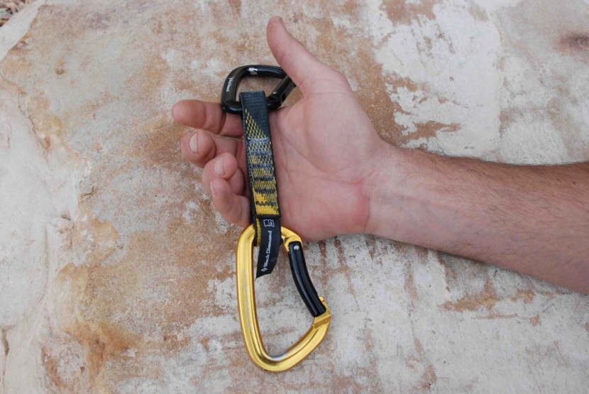 black diamond positron quickdraw - the new and improved sling is much wider than before and easier to...