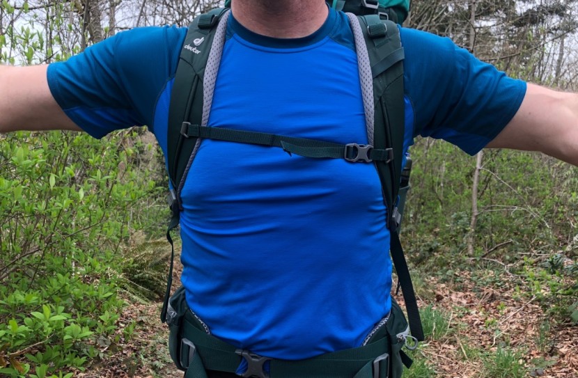 deuter aircontact lite 65+10 - we felt this model sported some of the cushier feeling foam in our...