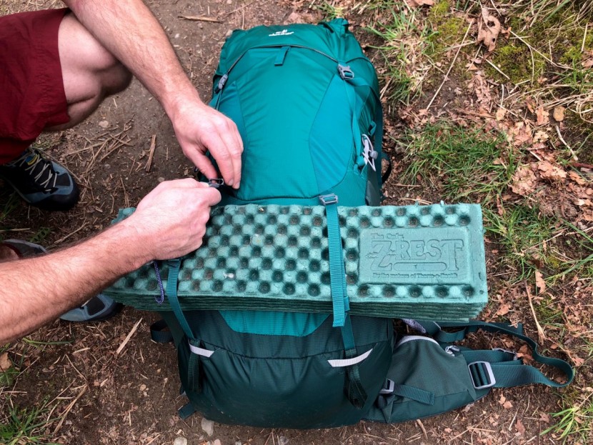 deuter aircontact lite 65+10 - while a small feature, our testers really appreciated this model's...