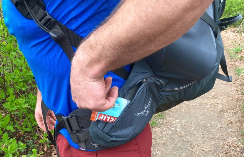 osprey xenith 105 - our testers loved this model's dual zippered waist belt pockets (one...