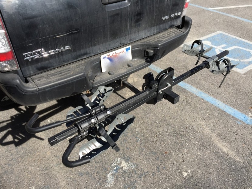 swagman chinook - the swagman chinook fully collapsed, like a lot of hitch mount tray...