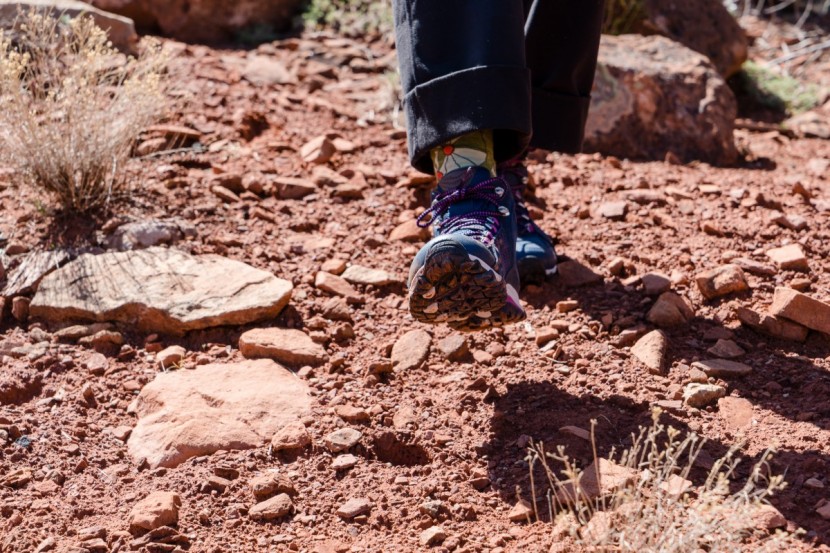 oboz sapphire mid waterproof for women - the oboz sapphire is stiff underfoot and supportive in the ankle...