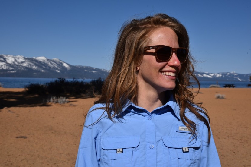 columbia pfg bahama long sleeve - protecting your chest from the sun doesn't have to mean choking...