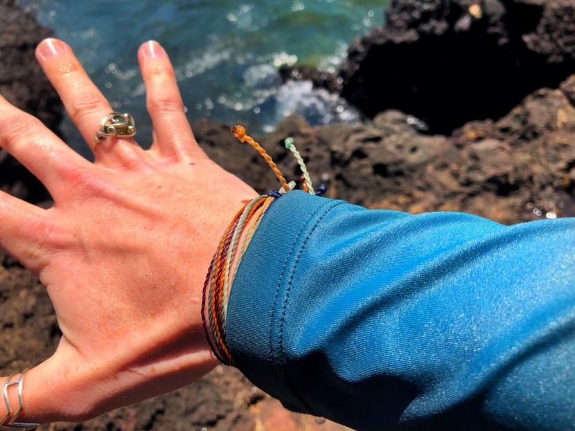 prana charline sun top - much shorter than the sleeves of the o'neill basic skins, we didn't...