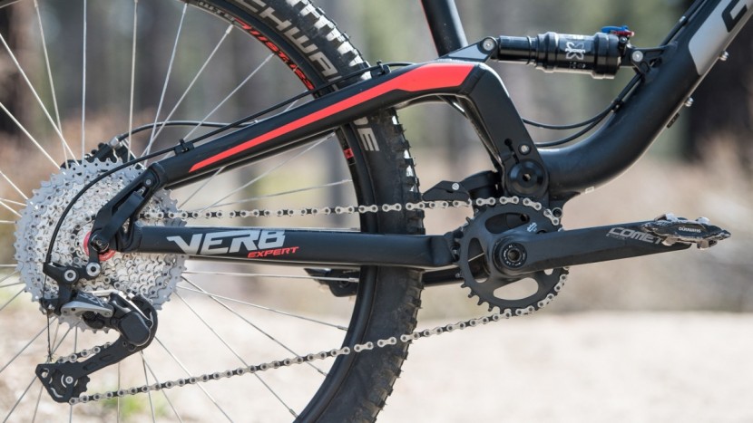 gt verb expert 2018 - the verb expert's 1x11 speed drivetrain was a build kit highlight.