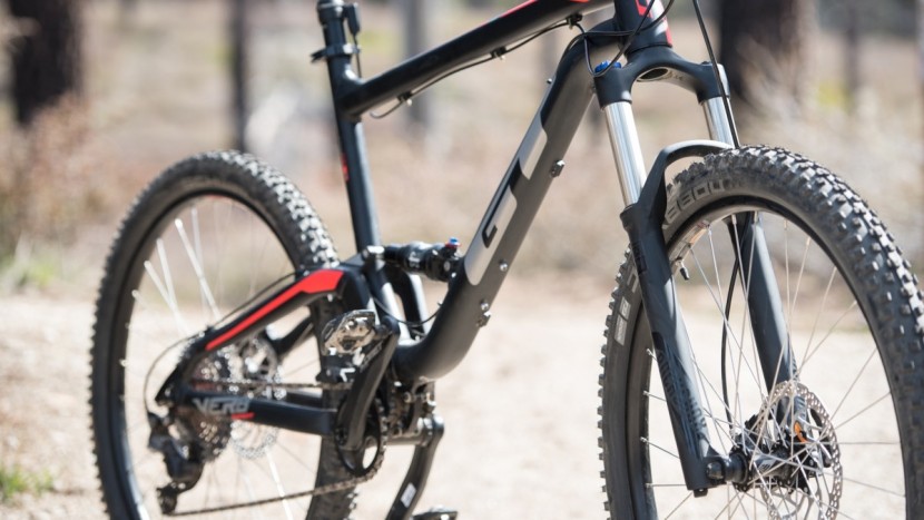 gt verb expert 2018 - a rock shox recon fork and x-fusion 02 pro rl rear shock added to...