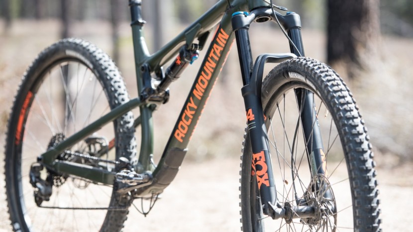 the fox 34 performance fork worked well. this bike would benefit...