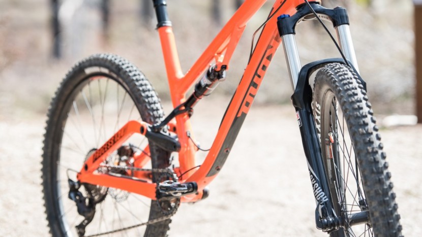 kona process 134 se 2018 - the rock shox recon fork really held the process 134 se back.