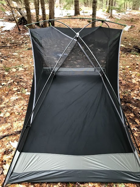 kelty trailogic tn2 - the canopy of this tent is mostly mesh, which makes for good...