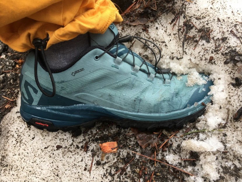 salomon outpath gtx - despite getting a bit discolored, we found the outpath to be quite...