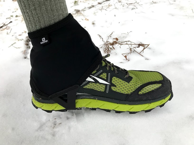 salomon trail low - the instep strap sits oddly far back on the foot.