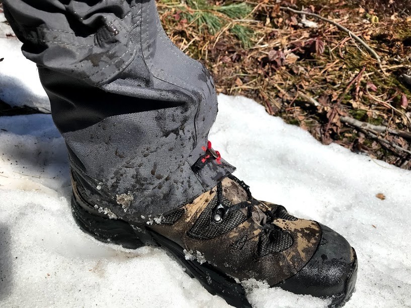rei co-op alpine 3/4 - our boot got wet long before these gaiters ever showed signs of...