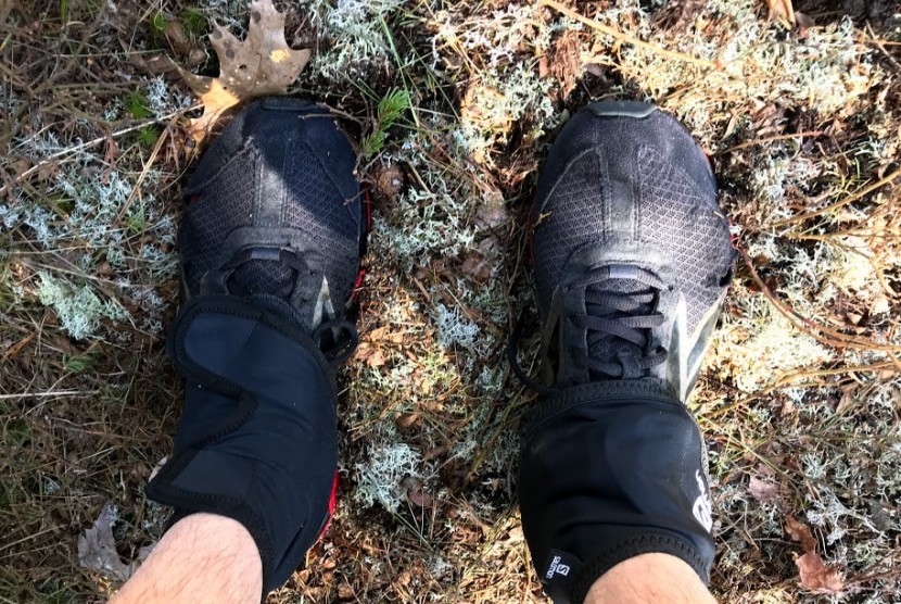 outdoor research overdrive wrap - the outdoor research overdrive wrap on the left, the salomon trail...