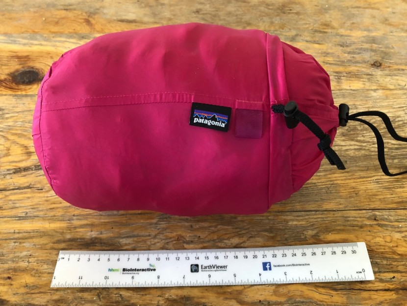 patagonia hyper puff hoody for women - even though it does compress into it's own stuff sack, this is one...